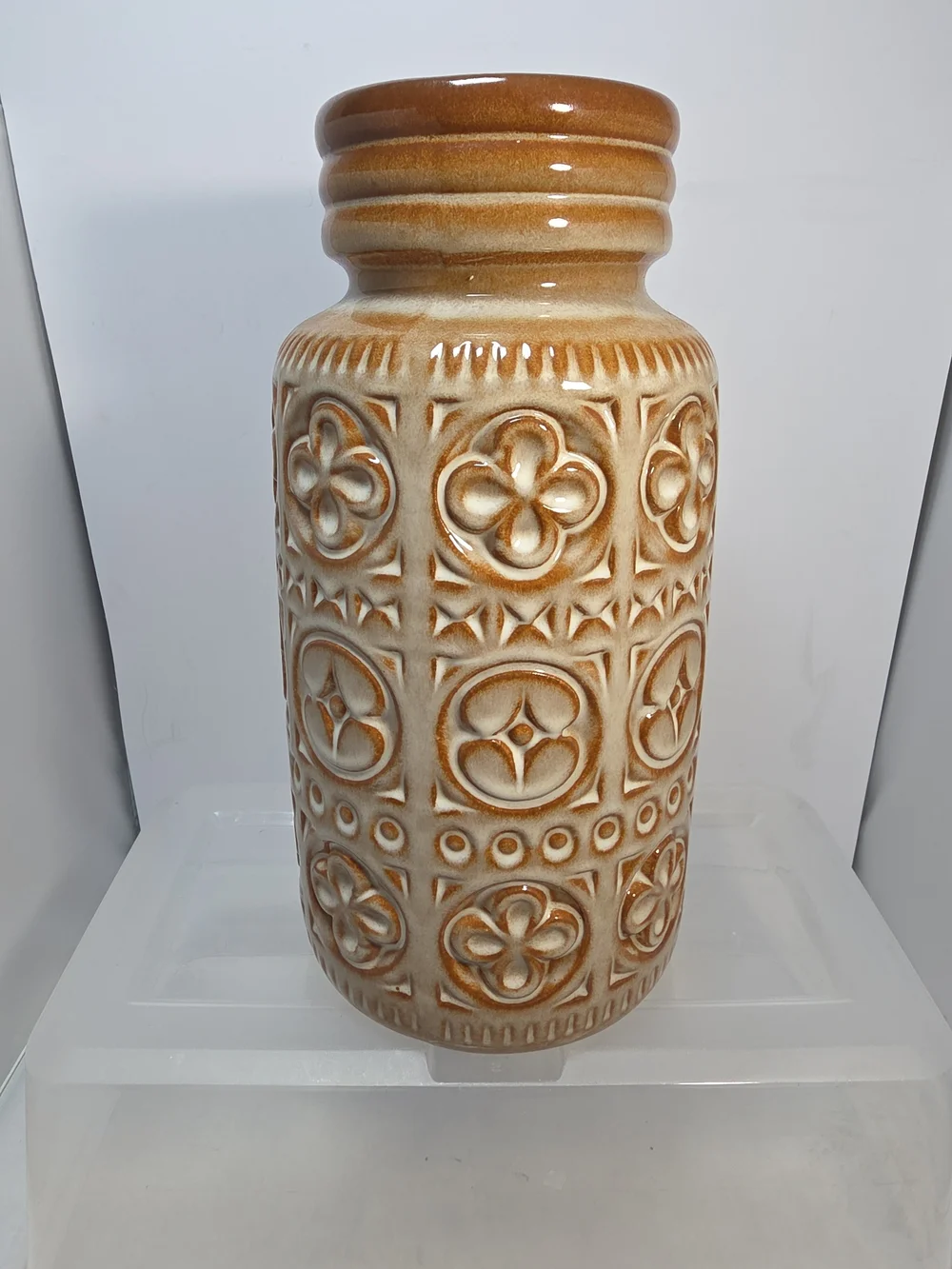 Scheurich W. Germany 289-27 Foligno Mid-Century Modern Ceramic Vase (UR)
